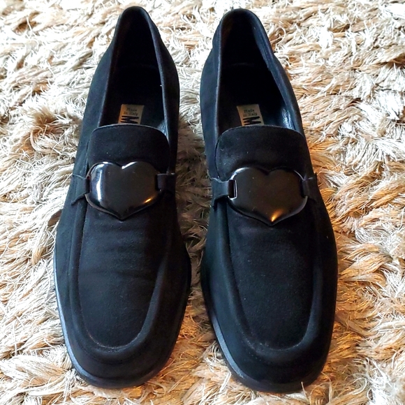 MOSCHINO black suede loafers - Picture 2 of 12